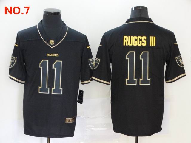 Men's Las Vegas Raiders 11 Henry Ruggs III Jesey NO.7;